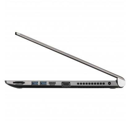 TOSHIBA Tecra Z50-C 39.6 cm (15.6") Ultrabook - Intel Core i5 (6th Gen) i5-6300U Dual-core (2 Core) 2.40 GHz - Cosmo Silver with Hairline LeftMaximum