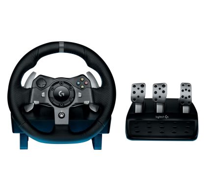 LOGITECH Driving Force G920 Gaming Steering Wheel, Gaming Pedal FrontMaximum