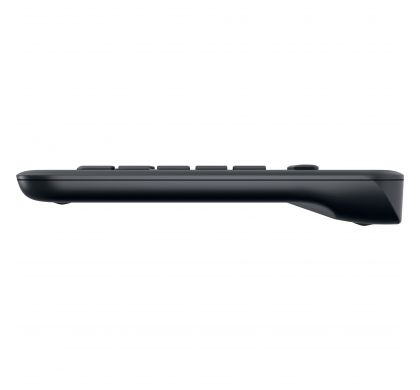 LOGITECH K400 Plus Keyboard - Wireless Connectivity - Black LeftMaximum