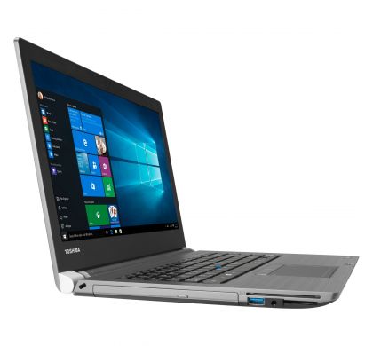 TOSHIBA Tecra A40-C 35.6 cm (14") Notebook - Intel Core i7 (6th Gen) i7-6600U Dual-core (2 Core) 2.60 GHz - Black RightMaximum