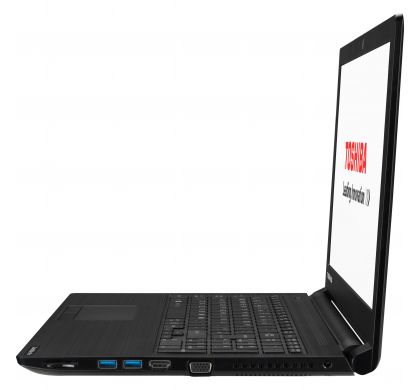 TOSHIBA Satellite Pro R50-C 39.6 cm (15.6") Mobile Workstation - Intel Core i7 (6th Gen) i7-6500U Dual-core (2 Core) 2.50 GHz - Black LeftMaximum