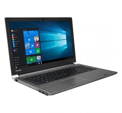 TOSHIBA Tecra A50-C 39.6 cm (15.6") Notebook - Intel Core i5 (6th Gen) i5-6200U Dual-core (2 Core) 2.30 GHz - Black