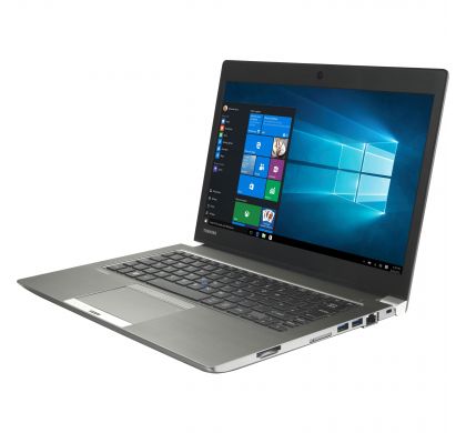 TOSHIBA Portege Z30-C 33.8 cm (13.3") Touchscreen Ultrabook - Intel Core i7 (6th Gen) i7-6600U Dual-core (2 Core) 2.60 GHz - Cosmo Silver with Hairline