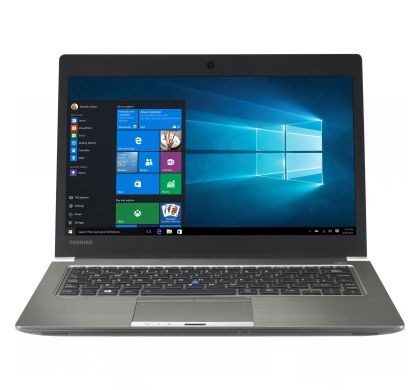 TOSHIBA Portege Z30-C 33.8 cm (13.3") Touchscreen Ultrabook - Intel Core i7 (6th Gen) i7-6600U Dual-core (2 Core) 2.60 GHz - Cosmo Silver with Hairline FrontMaximum