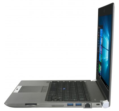 TOSHIBA Portege Z30-C 33.8 cm (13.3") Touchscreen Ultrabook - Intel Core i7 (6th Gen) i7-6600U Dual-core (2 Core) 2.60 GHz - Cosmo Silver with Hairline LeftMaximum