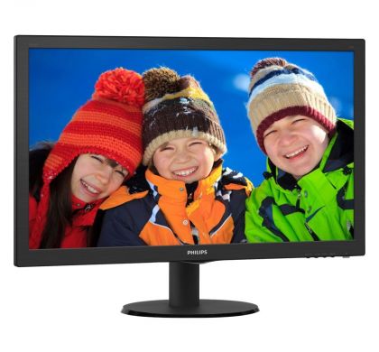 PHILIPS V-line 243V5QHABA 59.9 cm (23.6") LED LCD Monitor - 16:9 - 25 ms