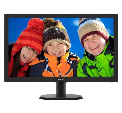 PHILIPS V-line 243V5QHABA 59.9 cm (23.6") LED LCD Monitor - 16:9 - 25 ms FrontMaximum