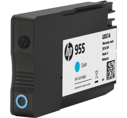 HP 955 Original Ink Cartridge - Cyan