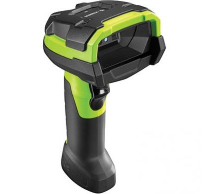 ZEBRA DS3608-SR Handheld Barcode Scanner - Cable Connectivity - Industrial Green RightMaximum