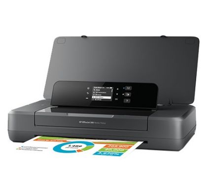 HP Officejet 200 Inkjet Printer - Colour - 4800 x 1200 dpi Print - Photo Print - Portable LeftMaximum