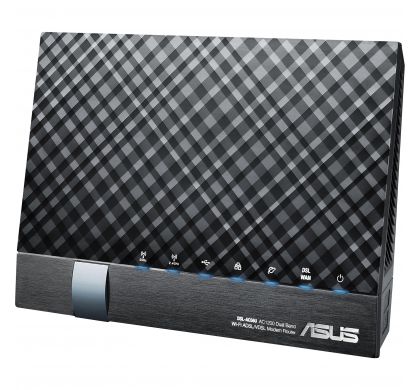 ASUS DSL-AC56U IEEE 802.11ac ADSL2+, VDSL2, Ethernet, Cellular Modem/Wireless Router