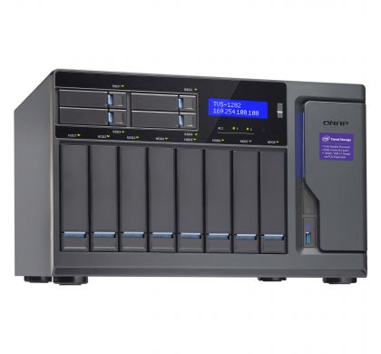 QNAP Turbo NAS TVS-1282-I5-16G 12 x Total Bays SAN/NAS Server - Tower
