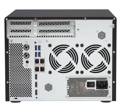 QNAP Turbo NAS TVS-882-I3-8G 8 x Total Bays SAN/NAS Server - Tower RearMaximum