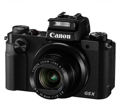 CANON PowerShot G5 X 20.2 Megapixel Bridge Camera - Black