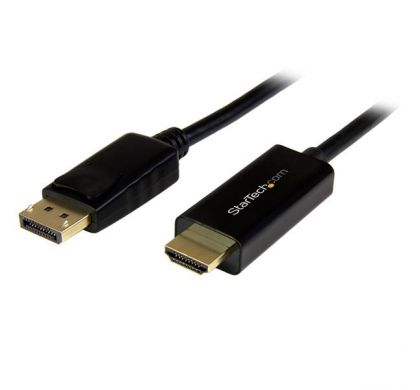 STARTECH .com DisplayPort/HDMI A/V Cable for Ultrabook, Projector, Desktop Computer - 1 m - 1 Pack