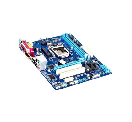 GIGABYTE Ultra Durable 4 Classic GA-H61M-S2PV Desktop Motherboard - Intel H61 Express Chipset - Socket H2 LGA-1155 Left