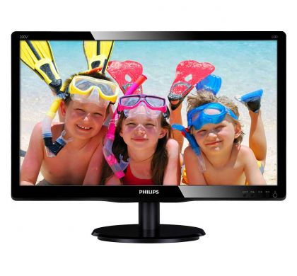 PHILIPS V-line 200V4QSBR 49.6 cm (19.5") LED LCD Monitor - 16:9 - 8 ms FrontMaximum