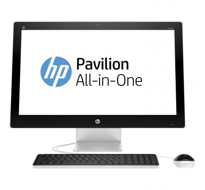 HP Pavilion 27-n100 27-n105a All-in-One Computer - Intel Core i7 (6th Gen) i7-6700T 2.80 GHz - Desktop - Blizzard White