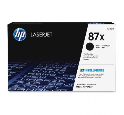 HP 87X Original Toner Cartridge - Black