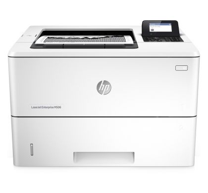 HP LaserJet M506DN Laser Printer - Plain Paper Print - Desktop FrontMaximum