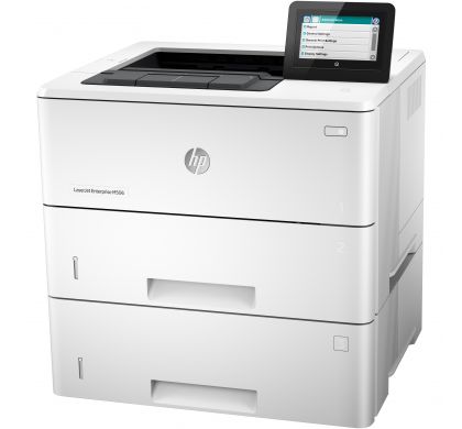 HP LaserJet M506x Laser Printer - Plain Paper Print - Desktop LeftMaximum