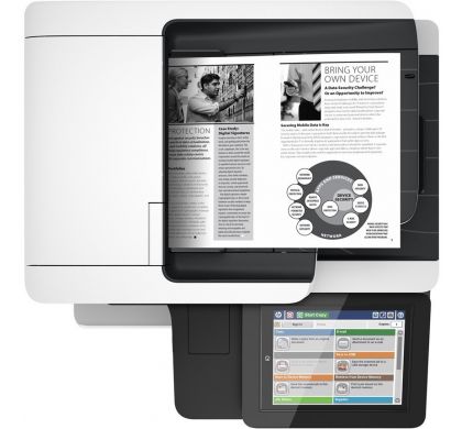 HP LaserJet M527dn Laser Multifunction Printer - Plain Paper Print TopMaximum
