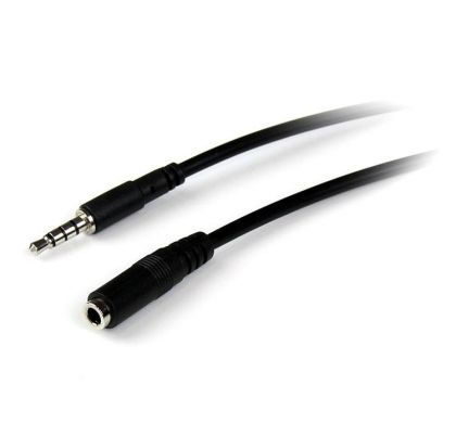 STARTECH .com Mini-phone Audio Cable for Audio Device, Headset, Headphone, iPhone, Cellular Phone - 1 m - Shielding - 1 Pack
