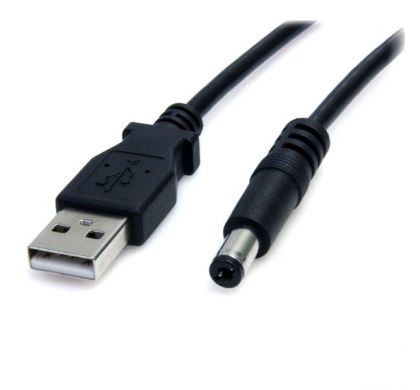 STARTECH .com Adapter Cord - 2 m Length - USB - Barrel Connector
