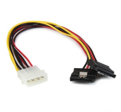 STARTECH .com Splitter Cord - 30.48 cm Length - LP4 - SATA