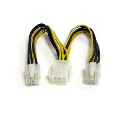 STARTECH .com Splitter Cord - 15.24 cm Length - PCI-E - PCI-E