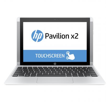 HP Pavilion x2 10-n100 10-n103tu 25.7 cm (10.1") (In-plane Switching (IPS) Technology) 2 in 1 Netbook - Intel Atom x5 x5-Z8300 Quad-core (4 Core) 1.44 GHz - Hybrid - Blizzard White