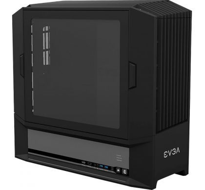 EVGA DG-86 Computer Case - ATX, EATX, Micro ATX, Mini ITX, SSI CEB, SSI EEB Motherboard Supported - Full-tower - Steel, Acrylonitrile Butadiene Styrene (ABS) - Gunmetal Grey - 19.60 kg