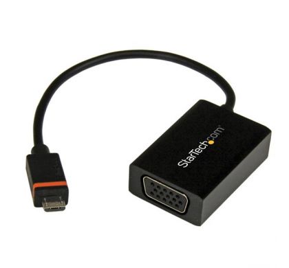 STARTECH .com SlimPort/USB/VGA Video Cable for Video Device, Monitor, Projector, TV, Tablet, Smartphone - 4.06 cm - 1 Pack