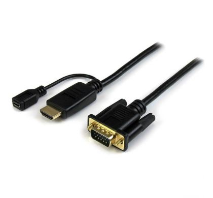 STARTECH .com HDMI/VGA Video Cable for Video Device, Monitor, Projector - 91.44 cm