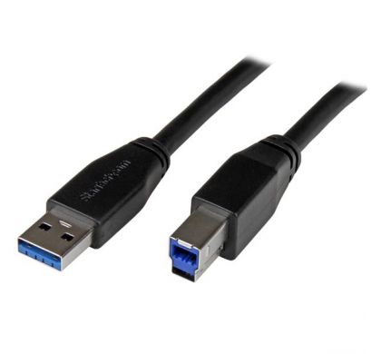 STARTECH .com USB Data Transfer Cable for Hard Drive, Docking Station, Video Device - 10 m - Shielding - 1 Pack