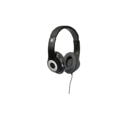 VERBATIM Classic Wired 40 mm Stereo Headset - Over-the-head - Circumaural - Black