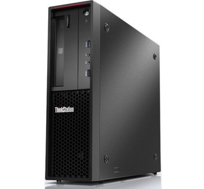 LENOVO ThinkStation P310 30AV0016AU Small Form Factor Workstation - 1 x Processors Supported - 1 x Intel Xeon E3-1270 v5 Quad-core (4 Core) 3.60 GHz - Raven Black BottomMaximum