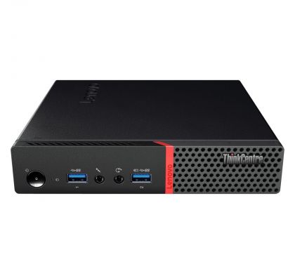 LENOVO ThinkCentre M700 10HY004RAU Desktop Computer - Intel Core i3 (6th Gen) i3-6100T 3.20 GHz - Tiny - Black