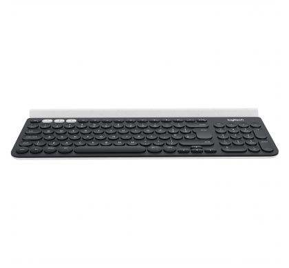 LOGITECH K780 Keyboard - Wireless Connectivity - Bluetooth - White FrontMaximum