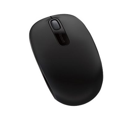 MICROSOFT 1850 Mouse - Wireless - Black TopMaximum