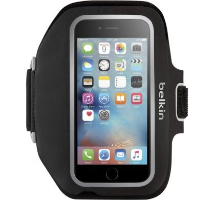 BELKIN Sport-Fit Plus Carrying Case (Armband) for iPhone 6S Plus, iPhone 6 Plus - Blacktop