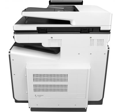 HP PageWide Enterprise 586dn Page Wide Array Multifunction Printer - Colour - Plain Paper Print - Desktop RearMaximum