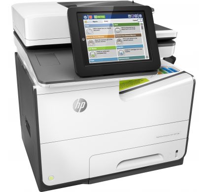 HP PageWide Enterprise 586f Page Wide Array Multifunction Printer - Colour - Plain Paper Print - Desktop RightMaximum