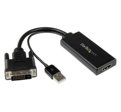 STARTECH .com DVI/HDMI/USB Video Cable for Projector, Video Device, Workstation, Notebook - 1 Pack