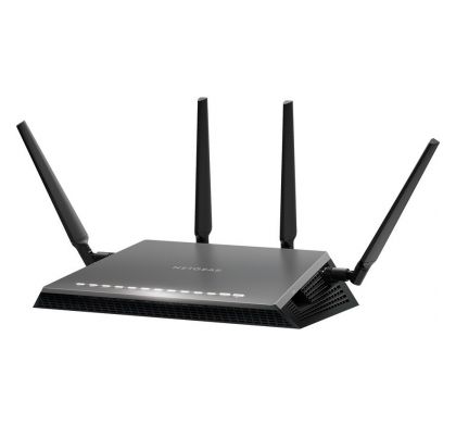 NETGEAR Nighthawk X4S D7800 IEEE 802.11ac ADSL2+, VDSL2 Modem/Wireless Router LeftMaximum