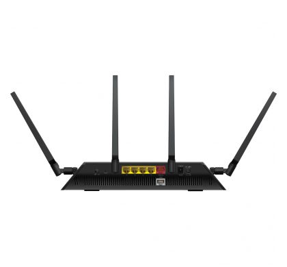 NETGEAR Nighthawk X4S D7800 IEEE 802.11ac ADSL2+, VDSL2 Modem/Wireless Router RearMaximum