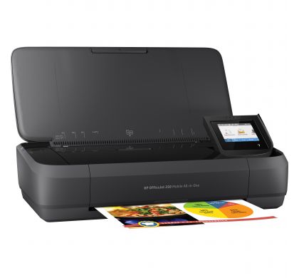 HP Officejet 250 Inkjet Multifunction Printer - Colour - Plain Paper Print - Portable RightMaximum