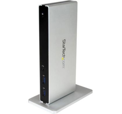 STARTECH .com USB Docking Station for Notebook - Black, Silver