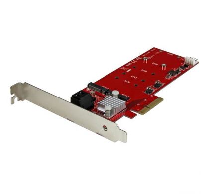 STARTECH .com SATA Controller - Serial ATA/600 - PCI Express 2.0 x4 - Plug-in Card
