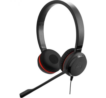 JABRA EVOLVE 30 II Wired Stereo Headset - Over-the-head - Supra-aural - Black